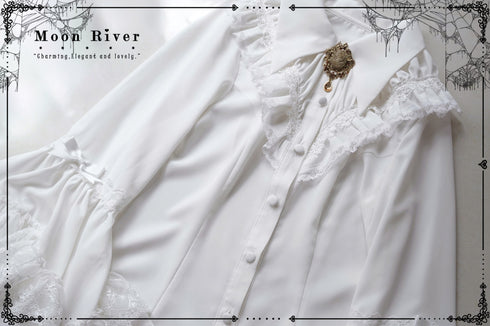Moon  River  ムーンライトナイトスパイダー イレギュラースリーブシャツ